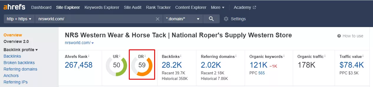 domain authority