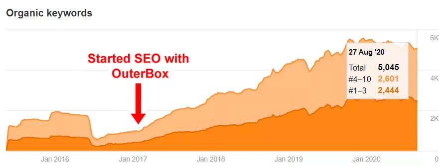 eCommerce Website SEO Results